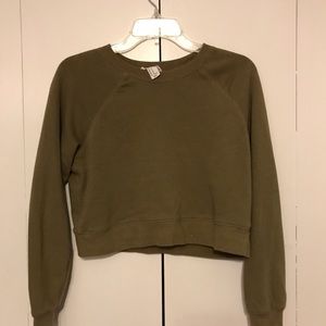 Cropped Crew Neck